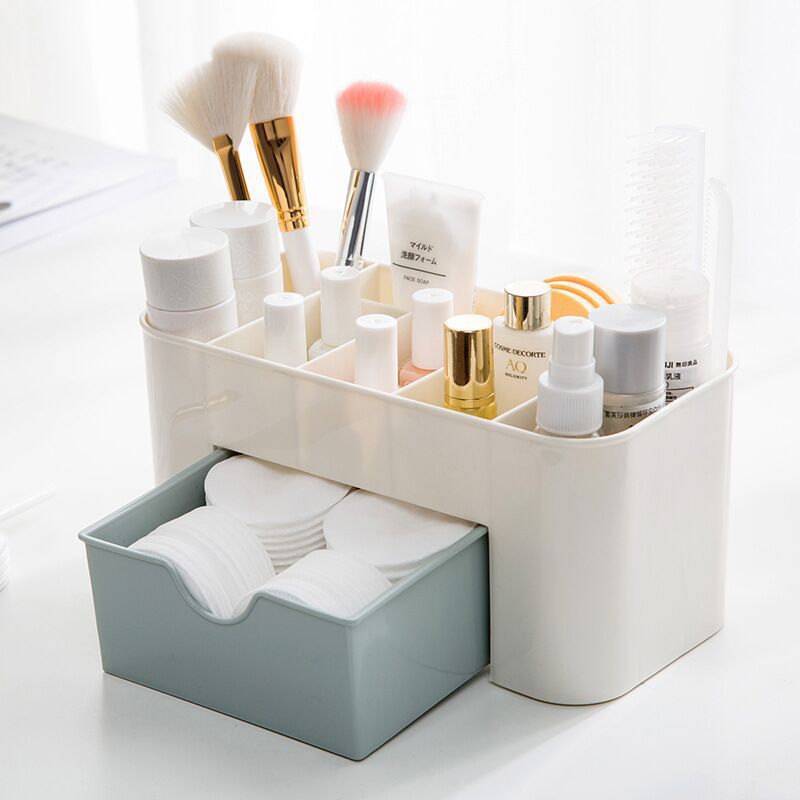 Beauty Makeup Box Set - Nail lưu trữ hộp container bông