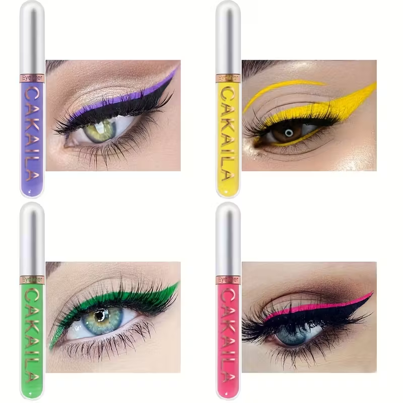 8-Color Set Waterproof Eyeline - đánh giá và giá Beauty Linasi Makeup