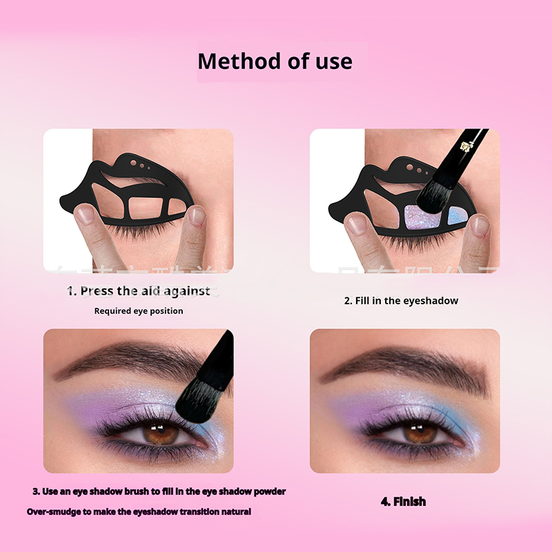 Silicone Eye Makeup Stencils M - đánh giá và giá Beauty Linasi Makeup