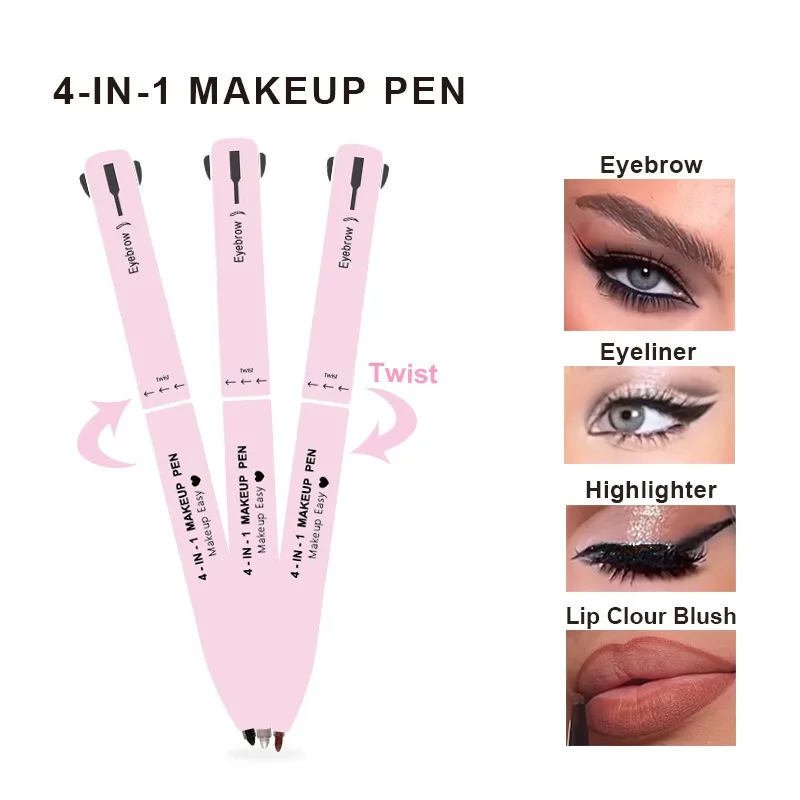 4 In 1 Eyebrow Pencil Lip Line - đánh giá và giá Beauty Linasi Makeup