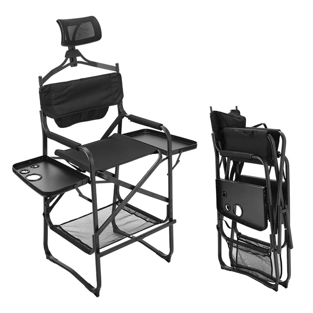 Tall Directors Chair Heavy Dut - đánh giá và giá Beauty Makeup Table