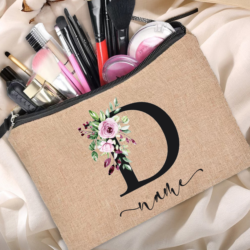 Linen Trang Điểm Túi Tùy Chỉnh - đánh giá và giá Beauty Makeup Names