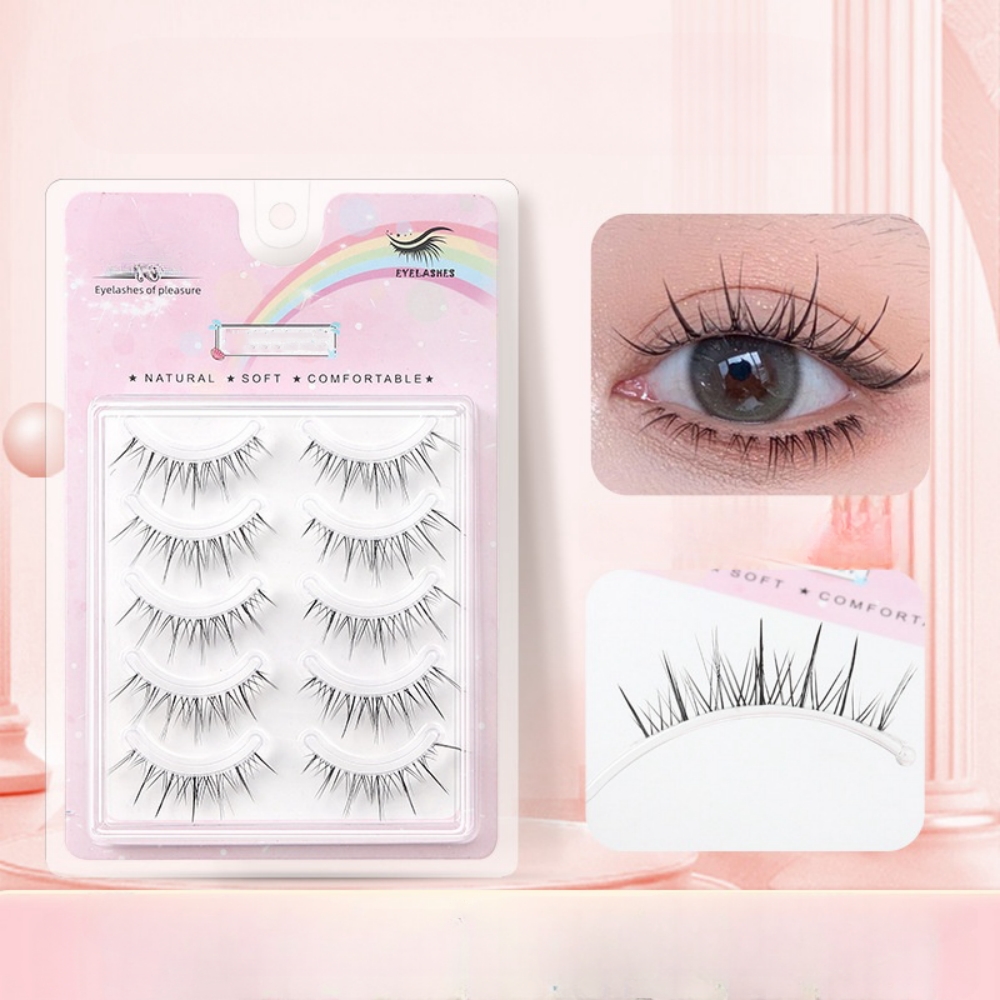 5 Pairs Transparent Stem Wavy  - đánh giá và giá Beauty Makeup Looks