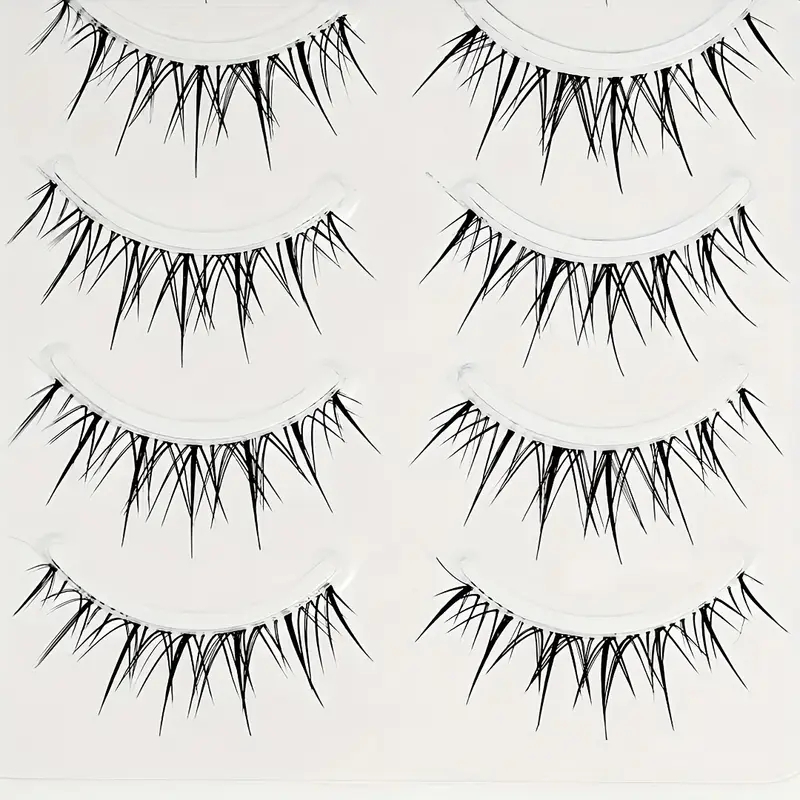 5 Pairs Transparent Stem Wavy  - đánh giá và giá Beauty Makeup Looks