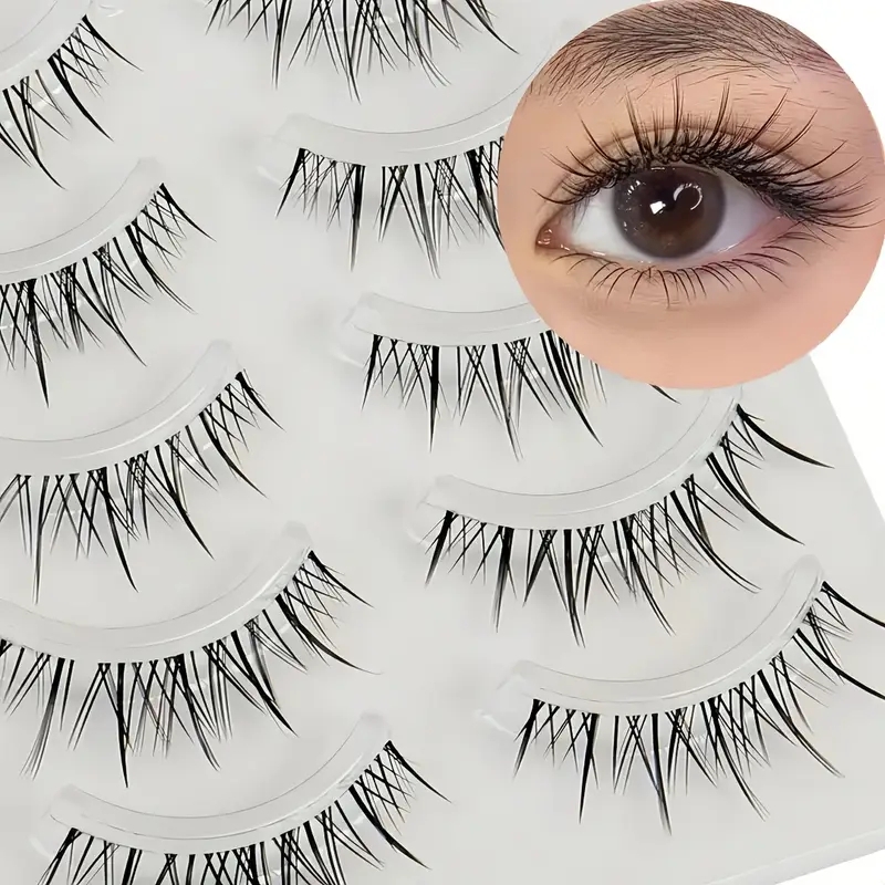 5 Pairs Transparent Stem Wavy  - đánh giá và giá Beauty Makeup Looks