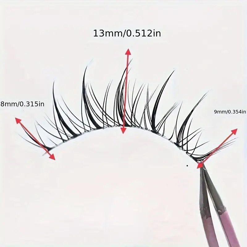 5 Pairs Transparent Stem Wavy  - đánh giá và giá Beauty Makeup Looks