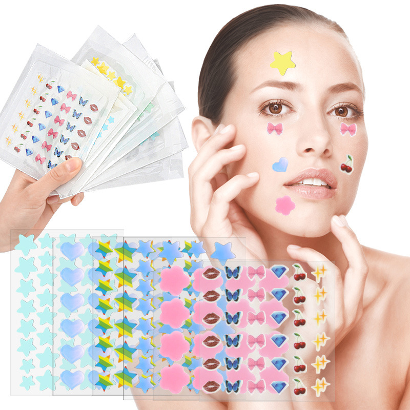 Color Cartoon Acne Patch Skin  - đánh giá và giá Beauty With Makeup