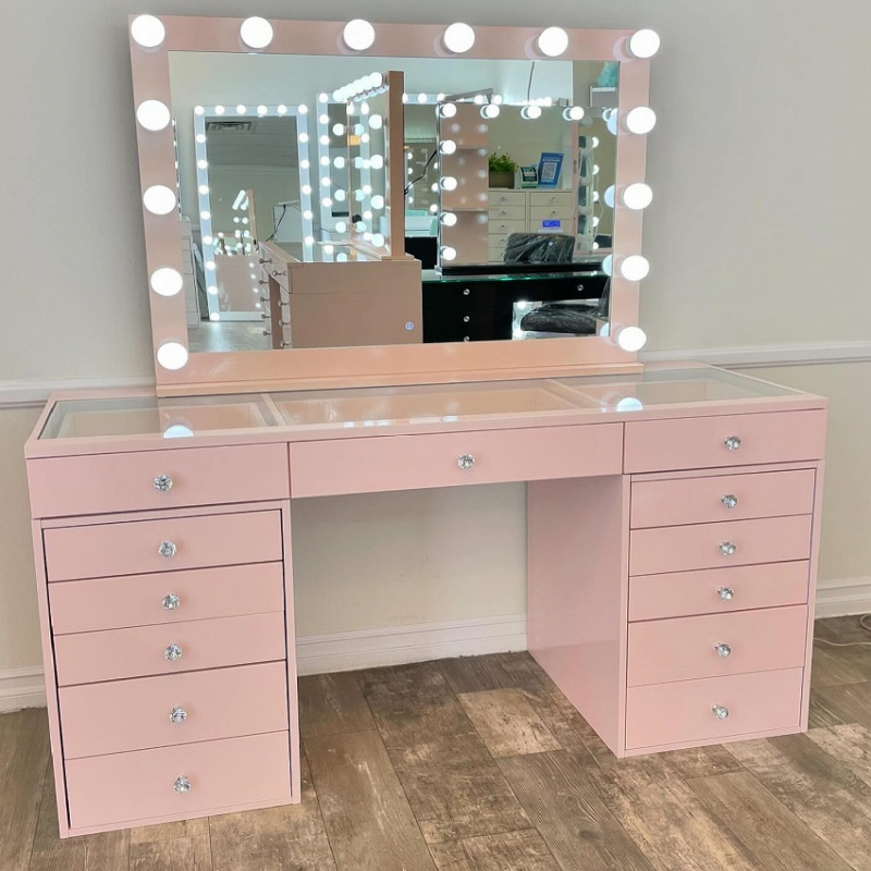 custom.LED Lighted Mirror Make - đánh giá và giá Beauty Makeup Usa