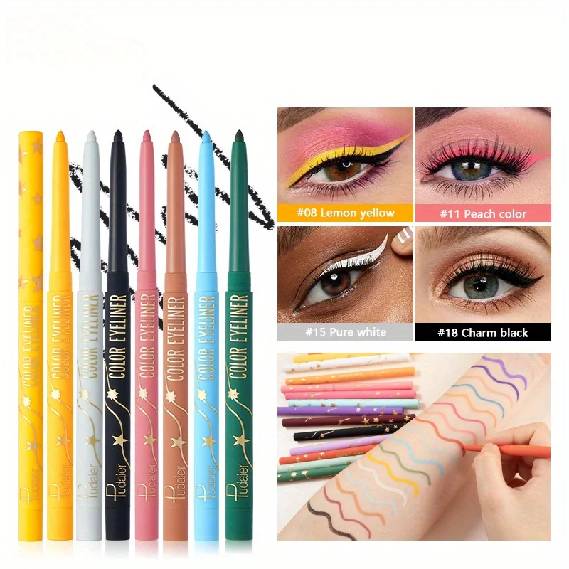 Colorful Eyeliner Gel Pencil W - đánh giá và giá Beauty Linasi Makeup