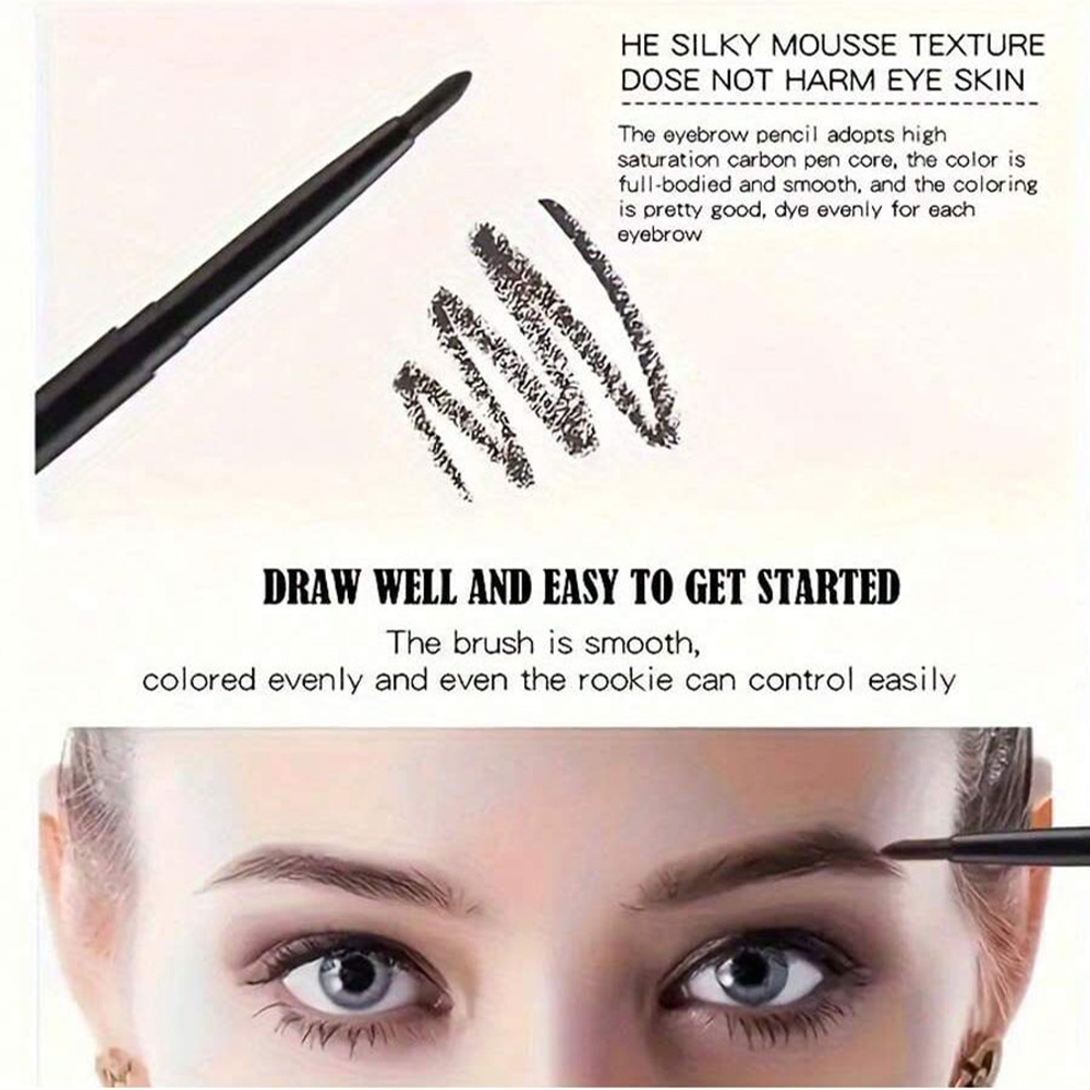 3/5pcs Waterproof Black Eyelin - đánh giá và giá Beauty Linasi Makeup