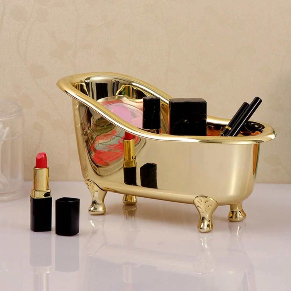 Golden Mini Makeup Bathtub Dur - đánh giá và giá Beauty Makeup Box Set