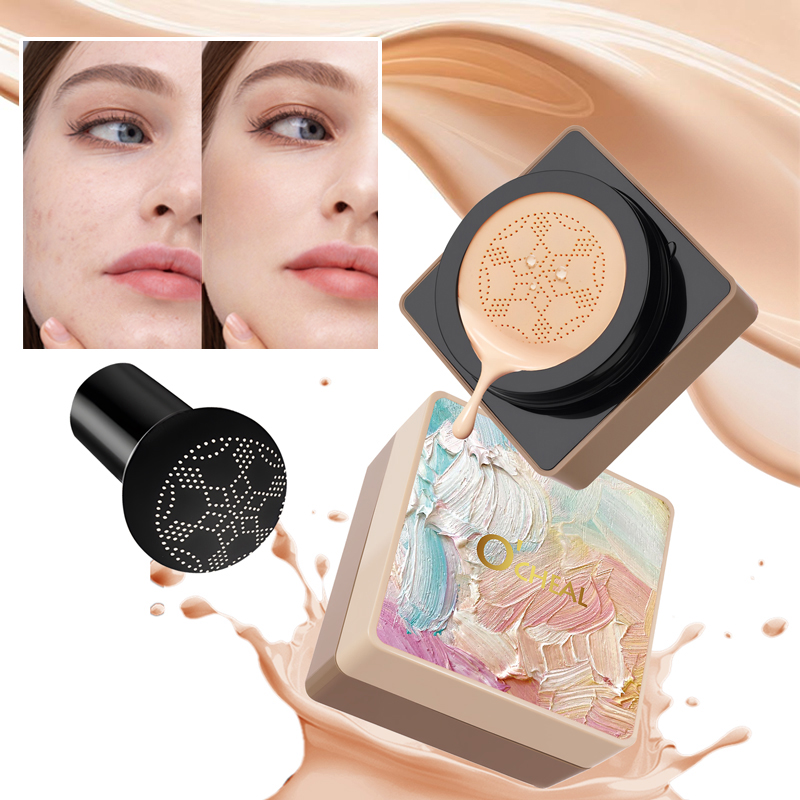 O'CHEAL Mushroom Cushion CC Cr - đánh giá và giá Beauty Linasi Makeup