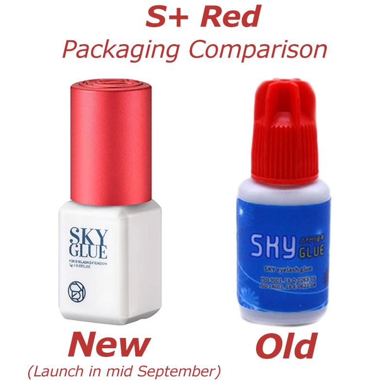5 Bottles Sky Glue S Plus 1s F - đánh giá và giá Makeup Plus Beauty