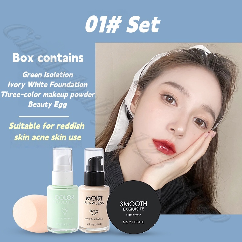 Beauty Muscle Base Makeup 4-pi - đánh giá và giá Beauty Makeup Box Set