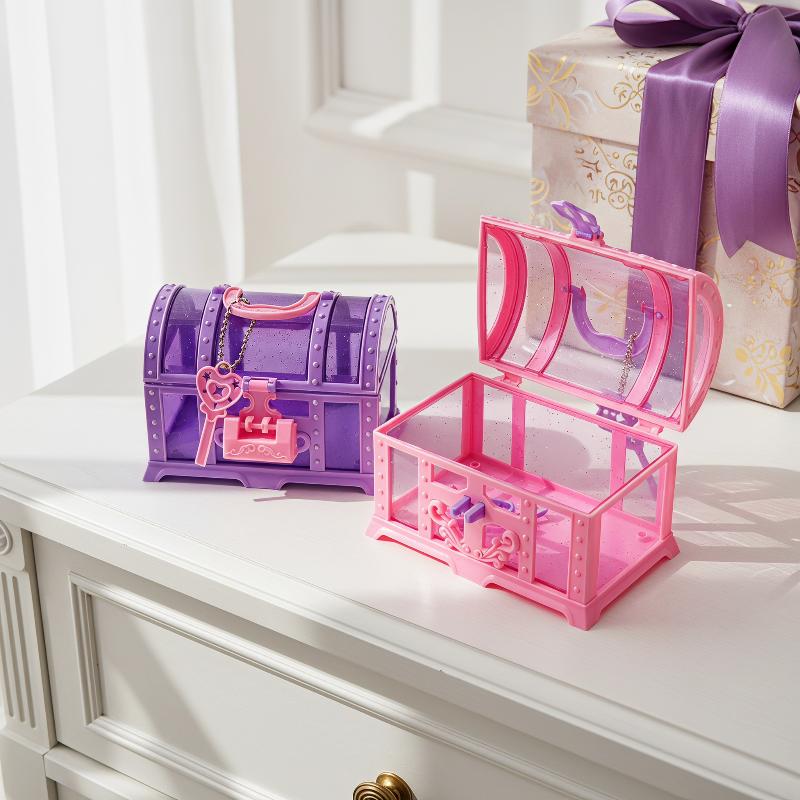 Cute Plastic Lockable Treasure - đánh giá và giá Beauty Makeup Box Set