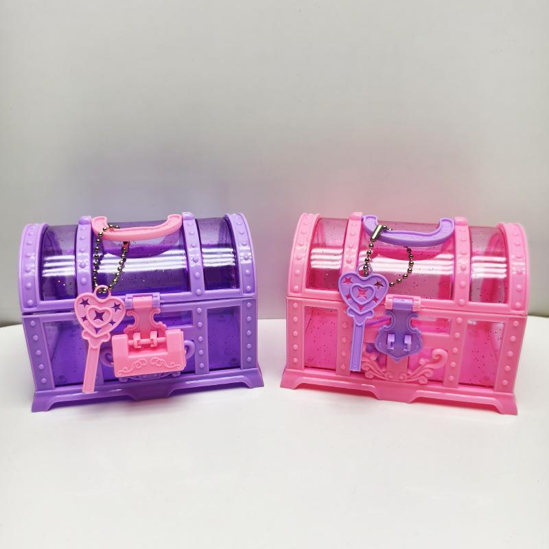 Cute Plastic Lockable Treasure - đánh giá và giá Beauty Makeup Box Set