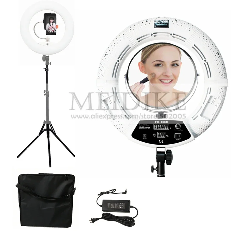 Yidoblo 96W Ring Light FD-480  - đánh giá và giá Beauty And Makeup Studio