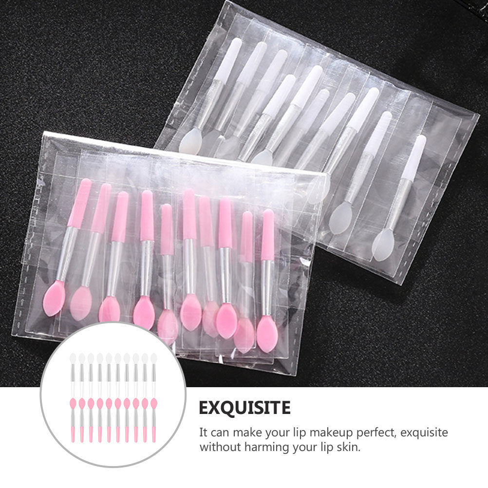 20Pcs Silicone Lip Brush Soft  - đánh giá và giá Beauty With Makeup