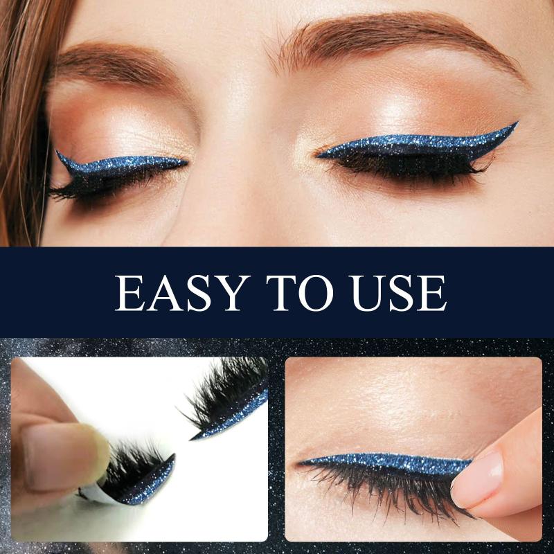 False Eyelashes and Eyeliner S - đánh giá và giá Beauty Makeup Looks
