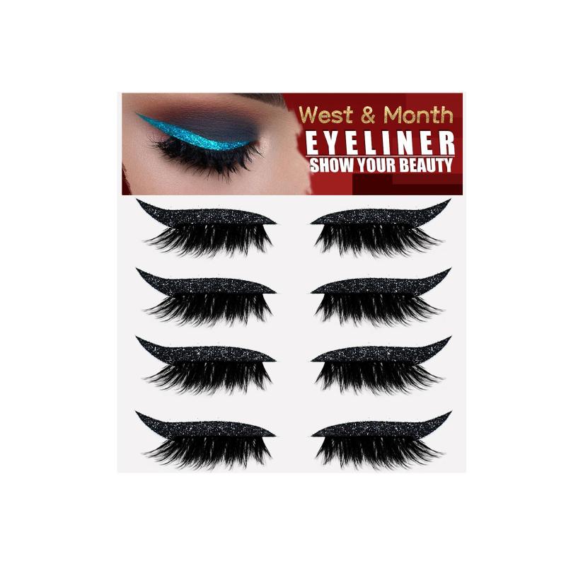 False Eyelashes and Eyeliner S - đánh giá và giá Beauty Makeup Looks