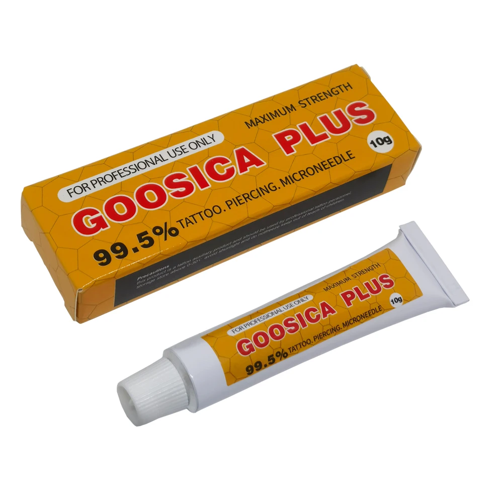 99.5% Goosica plus Tattoo Crea - đánh giá và giá Makeup Plus Beauty