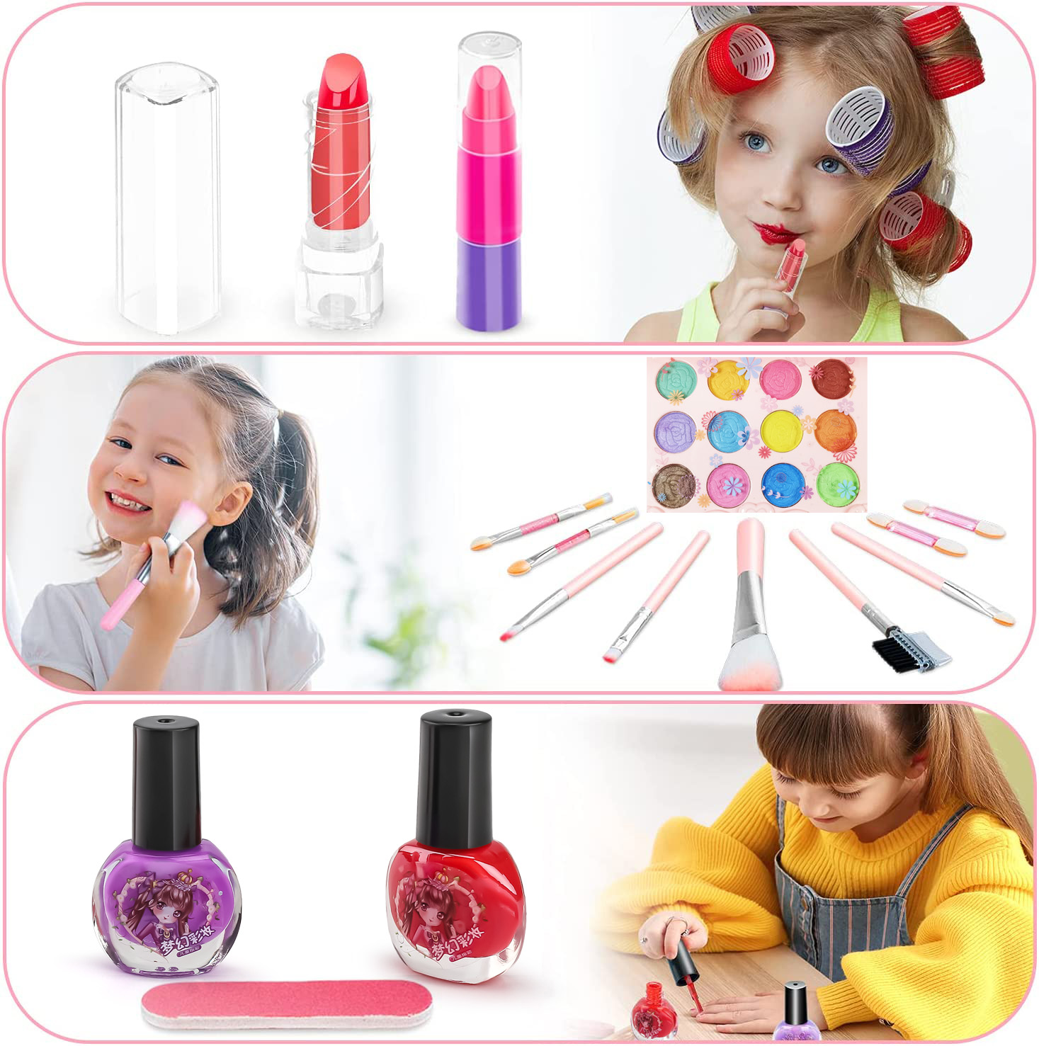 Kids Makeup Toy Kit for Girls, - đánh giá và giá Beauty Makeup Usa