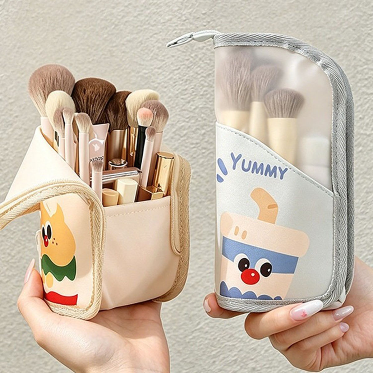 1Pcs Cosmetic Bag Travel Stand - đánh giá và giá Beauty With Makeup