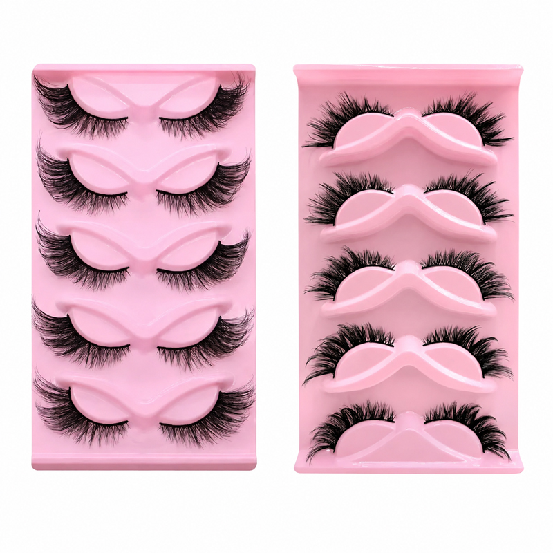 5 Pairs 2 Styles Wispy False E - đánh giá và giá Beauty Makeup Looks