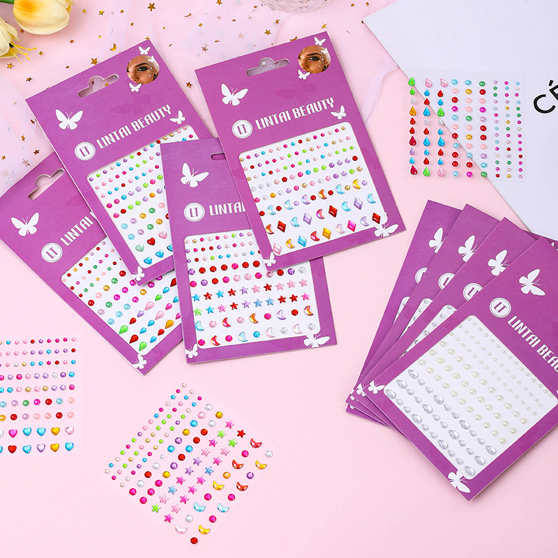 Hot Selling Face Gems Stickers - đánh giá và giá Beauty With Makeup