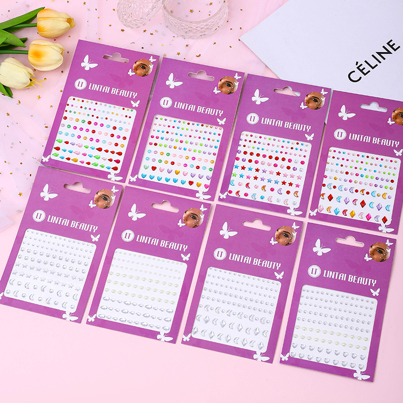 Hot Selling Face Gems Stickers - đánh giá và giá Beauty With Makeup