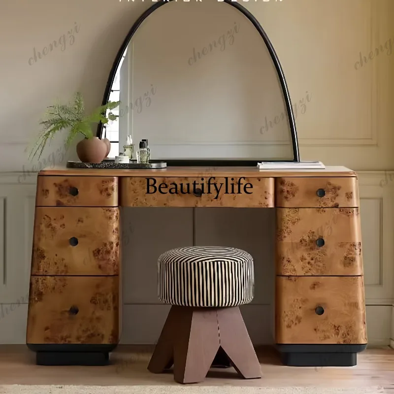 Beautiful Medieval style solid - đánh giá và giá Beauty Makeup Table