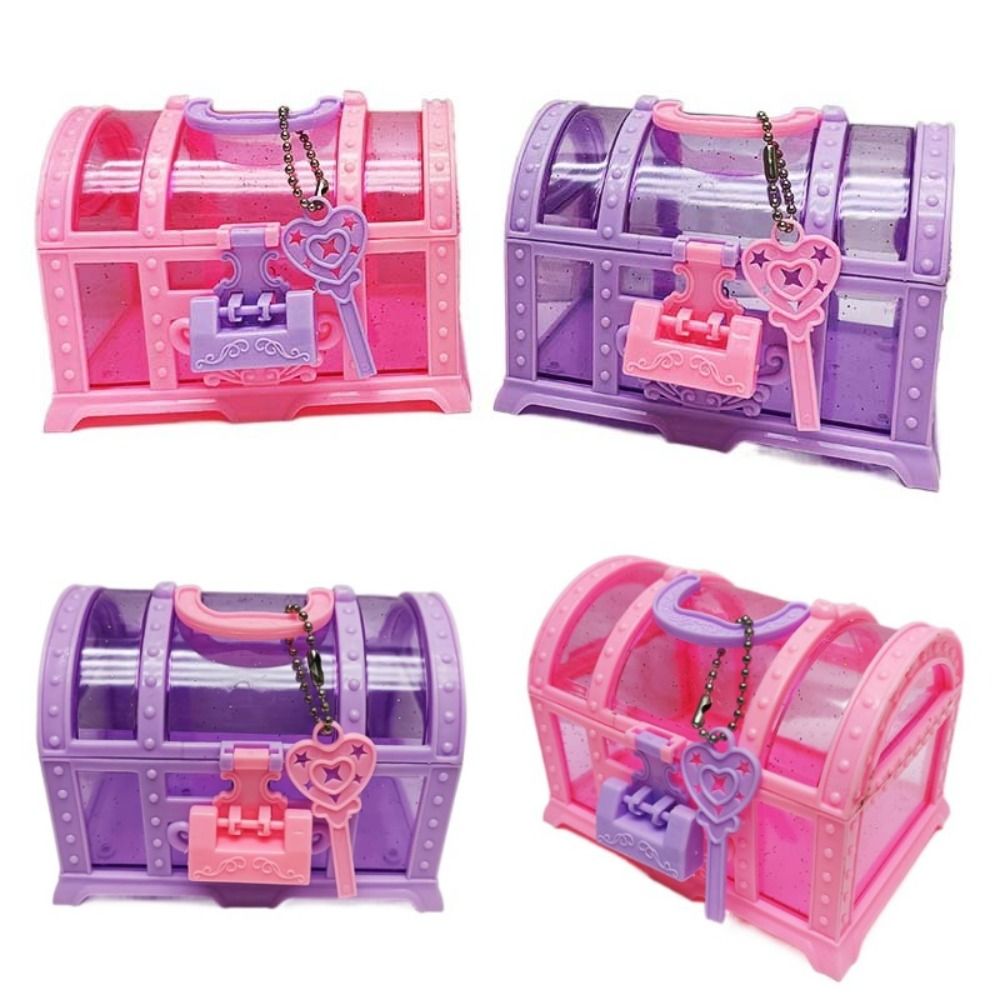 Mini Box Pink/Purple Jewelry B - đánh giá và giá Beauty Makeup Box Set
