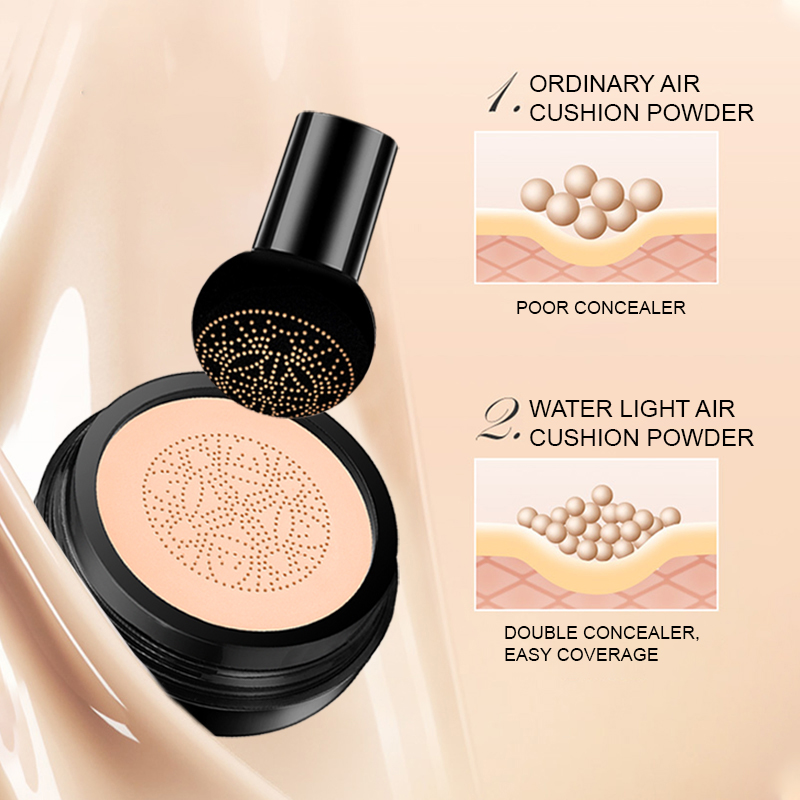 Ocheal BB Cream Air Cushion Co - đánh giá và giá Beauty Linasi Makeup
