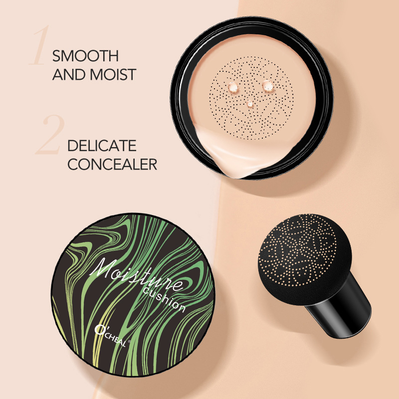 Ocheal BB Cream Air Cushion Co - đánh giá và giá Beauty Linasi Makeup
