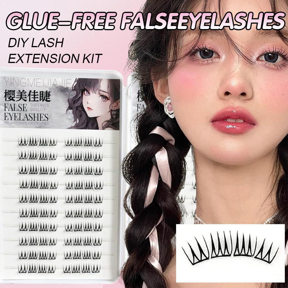 DIY Self Adhesive False Eyelas - đánh giá và giá Beauty Makeup Looks
