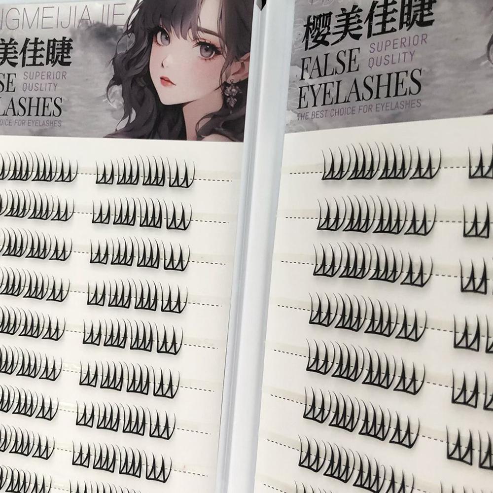 DIY Self Adhesive False Eyelas - đánh giá và giá Beauty Makeup Looks