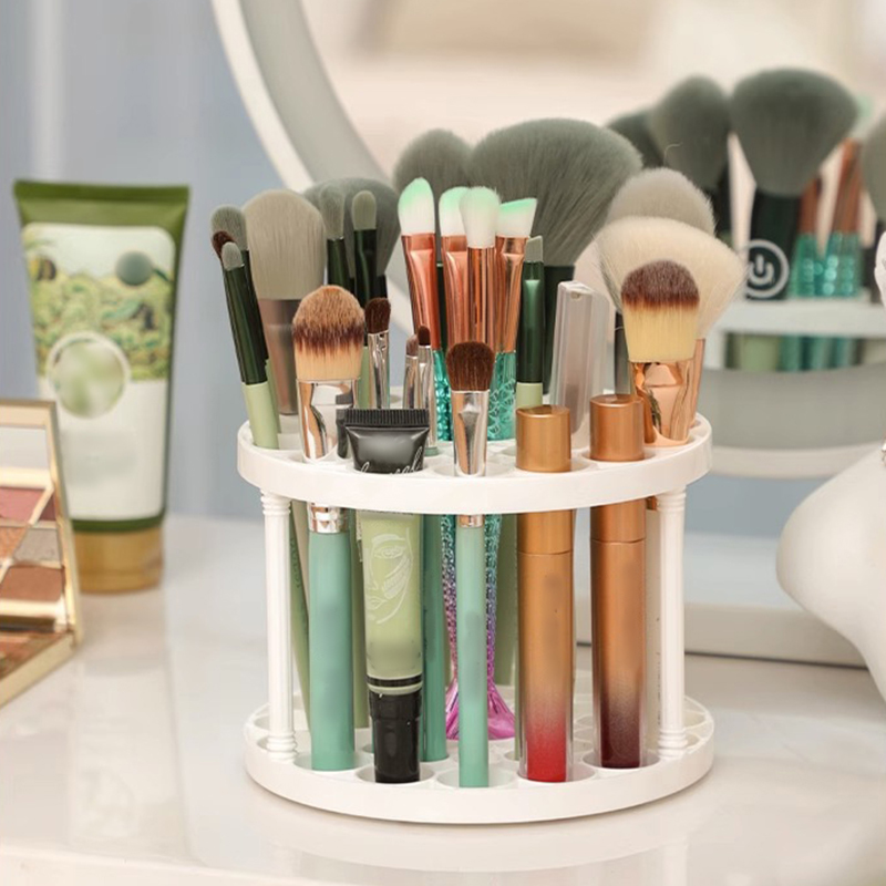 45 Hole Makeup Brush Storage R - đánh giá và giá Beauty Makeup Box