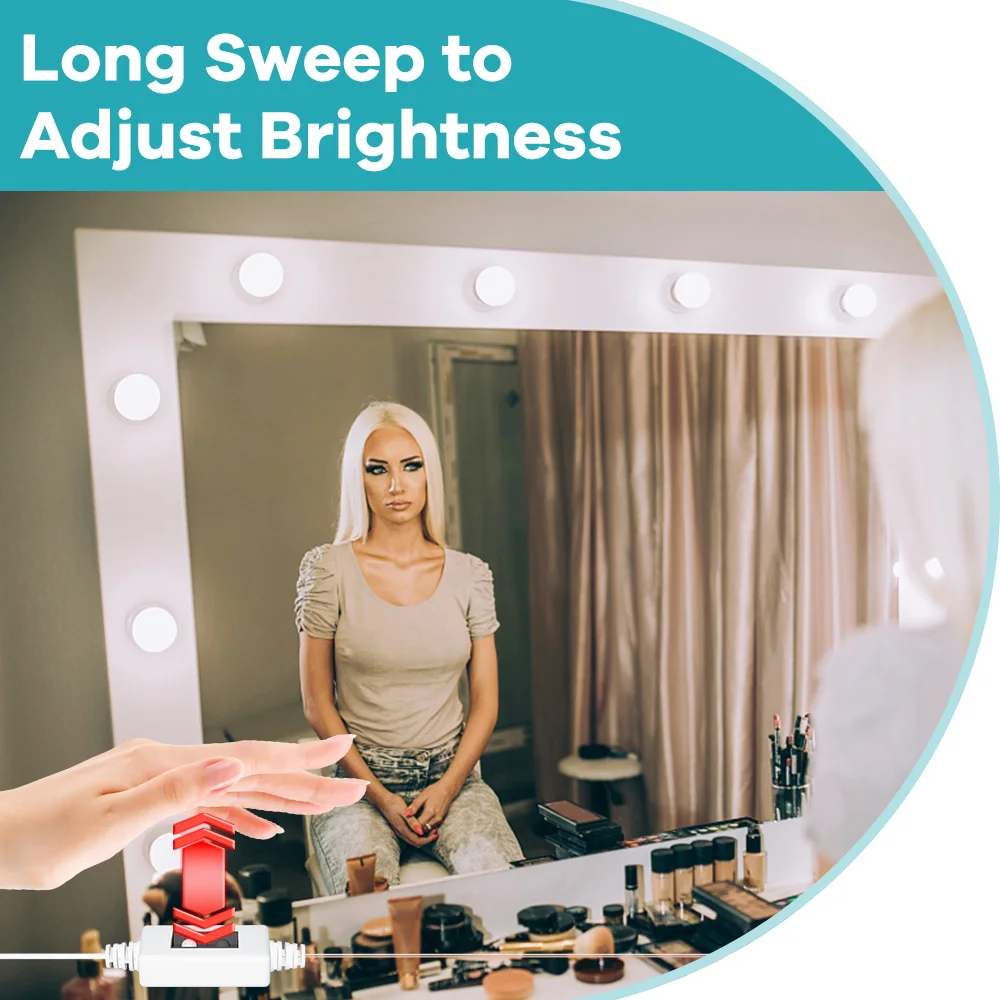 Lady LED Beauty Makeup Lights  - đánh giá và giá Beauty Makeup Table