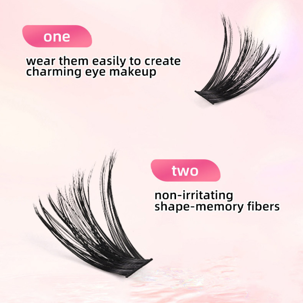 DIY Grafting False Eyelashes E - đánh giá và giá Beauty Makeup Looks