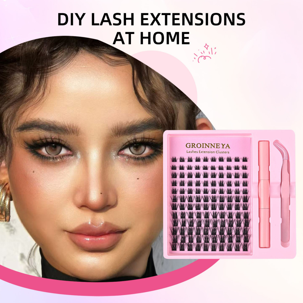 DIY Grafting False Eyelashes E - đánh giá và giá Beauty Makeup Looks